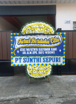 Papan Bunga Duka di Citarum
